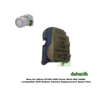 ราคา Nikon D7000 Rubber ยางข้าง USB HDMI MIC Rubber Side Cover Replacement Camera spare parts ส่งด่วน1วัน (8144207661)