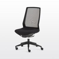 ราคา Modernform เก้าอี้สำนักงาน รุ่น TR พนักพิงกลาง ไม่มีที่วางแขน หุ้มผ้าตาข่ายสีดำ ขาไนลอน ปรับน้ำหนักตามผู้นั่งอัตโนมัติ (9686707798)