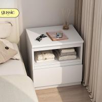ราคา ตู้ข้างเตียง ลิ้นชักหัวเตียง พร้อมชั้นวางลิ้นชักโต๊ะวางข้างเตียง โต๊ะข้างเตียง ลิ้นชักเก็บของ (22803242388)