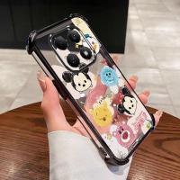 ราคา Xiaomi POCO M8 Pro poco M8 Air Cushion Case Soft Mickey และ Minnie Clear เคสโทรศัพท์กันกระแทก (57754685065)
