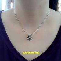 ราคา ดอกไม้​ จี้เงิน​แท้​ สร้อยค​อเงิน​แท้​92.5​ สร้อย​ สร้อยเงิน​ เงิน​แท้​92.5​ (14049216511)