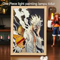 ราคา โคมไฟกรอบรูป รูปการ์ตูนวันพีช สําหรับตกแต่งข้างเตียง (25815297359)