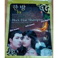 ราคา แชมพูย้อมผม ivs สูตรโสม สมุนไพรเปลี่ยนสีผม ปิดผมขาว - สีดำ (41507040701)