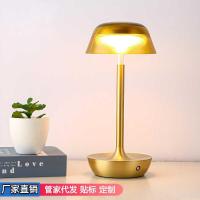 ราคา แสงหรูหราเกรดสูงโลหะอลูมิเนียมโคมไฟตั้งโต๊ะสร้างสรรค์บาร์ข้างเตียงโคมไฟโดยรอบหรี่แสงได้เรือ (53603994589)