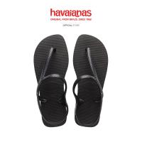 ราคา HAVAIANAS รองเท้าแตะ กันลื่น น้ำหนักเบา Flash Urban Sandals BLACK 40000390090F_C3BKXX (4367052440)