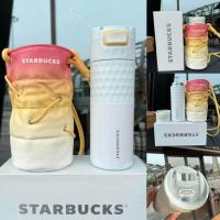 ราคา Starbucks Cup 500ml Gradient Rainbow ถ้วยเก็บความร้อนปุ่มสามในหนึ่งเดียวพร้อมชุดถ้วยมูลค่าสูง (56104295540)