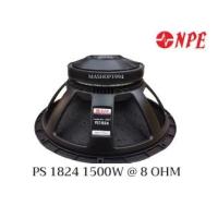 ราคา ลำโพงวูปเฟอร์ 18" 1500W PS1824 NPE (6209457609)
