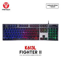 ราคา Fantech FIGHTER II K613L RGB Gaming Keyboard เมมเบรนขนาดเต็ม (42605819918)