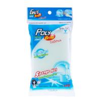 ราคา POLY-BRITE ฟองน้ำหุ้มตาข่าย สีขาว โพลี-ไบรท์อัลตร้า (27374063403)