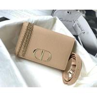 ราคา กระเป๋าคาดเอว Dior 30Montaigne WOC แบบ 2 in 1 สีชมพู ทำจากหนังวัวคุณภาพ (47152672658)