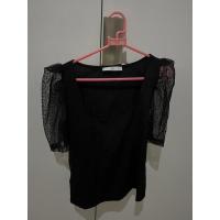 ราคา Hitam เสื้อยืดมะม่วงสีดํามือสอง ไซส์ s กระเบื้องมือ (17091138760)