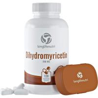 ราคา Dihydromyricetin DHM 350mg - 120 แคปซูลมังสวิรัติ - อาหารเสริมสมุนไพรพร้อมสารสกัดจาก Hovenia Dulcis - ผลิตในอเมริกา (48354633737)