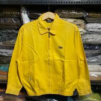 ราคา Vintage Fila Classic Jacket สีเหลือง ไซส์ 95 61x57 (43356516562)