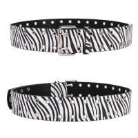 ราคา เสื้อสูทแฟชั่นสีดำและขาวลายทาง มาพร้อมเข็มขัดหนังสำหรับสุภาพสตรี (54503855552)