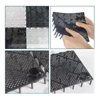 ราคา 【2แผ่น】 แผ่นกรองรองพื้นตู้ปลา กรองตู้ปลา กรองพื้นตู้ กรองใต้กรวด กรองใต้ทราย Undergravel Filter สีดำ สีขาว (24800517071)