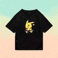 ราคา 【100ซม.-150ซม】เสื้อยืดแขนสั้น พิมพ์ลาย โปเกมอน สําหรับผู้ชาย และผู้หญิง ผ้าฝ้าย 100% อ่อนนุ่ม แฟชั่น ไม่หด (20887527312)