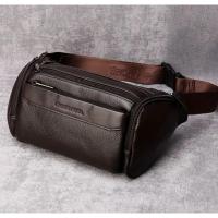 ราคา นําเข้ากระเป๋าหนังแท้เอวสําหรับผู้ชายและผู้หญิง ไม่จํากัดเพศ หนังแท้กระเป๋าคาดเอวกระเป๋าคาดเอว7239ม (28971672282)