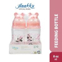 ราคา [ใหม่] Anakku Disney Minnie ขวดนม 8 ออนซ์ 2 ชิ้น (19280136122)