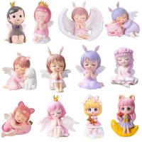 ราคา [จุด] นางฟ้าตุ๊กตาเด็กครีมเค้กตกแต่งนางฟ้าตุ๊กตาเค้กวันเกิดตกแต่งหูกระต่ายเด็กเค้กด้านบนหมวก (17071163006)