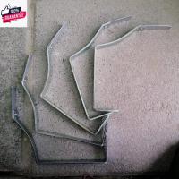 ราคา ขายึดรางน้ำสังกะสี ขนาด4 5 6 นิ้ว รรจุ5ชิ้น​ ชุโครเมียม ไซส์นิยม ขายึดรางน้ำ (26900835891)