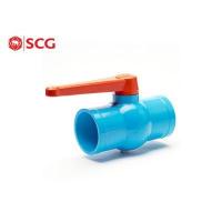 ราคา บอลวาล์ว ประตูน้ำ พีวีซี เอสซีจี ขนาด 4" (100mm.) (5438564380)