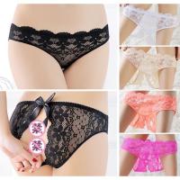 ราคา SexyC2ชุดชั้นในเซ็กซี่ กางเกงในลูกไม้ เปิดเป้า มี7สี (14625218669)