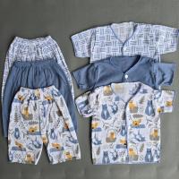 ราคา เนื้อหา6ชิ้นเสื้อผ้าเด็กและกางเกงกางเกงขาสั้นทารกแรกเกิด0-3เดือน (53751295343)