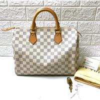 ราคา Used vary good condition lv speedy 30 azur DC 07 (2649989728)