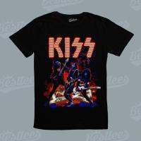 ราคา Kiss Rock Band New York Heavy Glam Hard Shock Rock Tees เสื้อยืด S-5XL เสื้อยืดคอตตอน (43926201989)