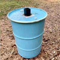 ราคา ถังเผาถ่าน ได้ครบชุด ขนาด 200 ลิตร (50903955591)