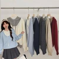 ราคา พร้อมส่ง~เสื้อสเวตเตอร์มีฮูด ทรูโทน ผ้าดีนุ่มแต่ใส่อุ่นมากกก อากาศติดลบเอาอยู่ (56751443690)