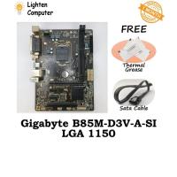 ราคา GIGABYTE GA-B85M-D3V-A-SI เมนบอร์ด B85 LGA 1150 INTEL 4th Gen mATX Micro ATX - ใช้แล้ว (23543683411)