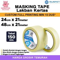 ราคา MASKING TAPE กระดาษเทปฉนวนกระดาษ TAPE RUSFET / UNIT (57152933521)