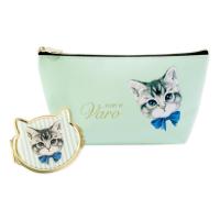 ราคา พร้อมส่ง! กระจกและกระเป๋าน้องแมว Jardin จาก Scent of Valo (แบรนด์ Maison de Fleur) (45550191314)