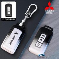ราคา เคสกุญแจรีโมทรถยนต์ Mitsubishi Mirage/Pajero/Attrage/Triton/Outlander/ASX เคสกุญแจ Mitsubishi Key Cove (40612737781)
