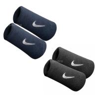 ราคา Nike Collection ไนกี้ ผ้ารัดข้อมือ Swoosh Doublewide WristBands 05416 NVY / 05010 BK (10546947231)