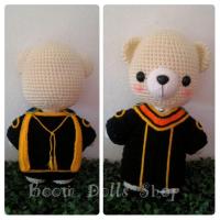 ราคา ตุ๊กตาถักหมีรับปริญญา ครุย ม. ราชภัฏเชียงใหม่ ขนาด 13 นิ้ว (898141781)