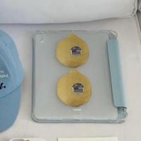 ราคา สไตล์เกาหลีอินสไตล์สดชื่นมะนาวหนังสีฟ้าเหมาะสําหรับ2024เคสป้องกันไอแพด2022แอปเปิ้ลไอแพด35ซมเคสป้องกันอากาศ5 10.9เคสแท็บเล็ตกันกระแทกนิ่มพร้อมตัวยึดช่องเสียบปากกา11 (25083716565)