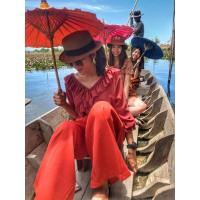 ราคา เสื้อแฟชั่นสีส้มมือ2 (10409051287)