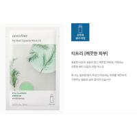 ราคา พร้อมส่ง ของแท้ 100% มาส์กหน้า Innisfree (My Real Squeeze Mask EX Tea Tree) สารสกัดจากที ทรี (8416717555)