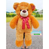 ราคา ตุ๊กตาหมีตัวใหญ่ สีน้ำตาล ขนฟู ราคาถูกมาก ขนาด1เมตร มีเก็บปลายทางจ้า (10231387644)