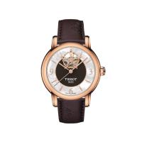 ราคา Tissot Lady Heart Powermatic 80 ทิสโซต์ เลดี้ ฮาร์ท สีขาวมุก น้ำตาล T0502073711704 นาฬิกาผู้หญิง (10018769779)
