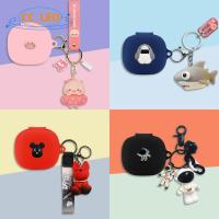 ราคา For Beats Powerbeats Pro 2 Case Cartoon Bulldog Shark Keychain Pendant Pure Color Silicone Soft Case Compatible with Beats Powerbeats Pro 2 Shockproof Shell Case Protective Cover (27927414365)