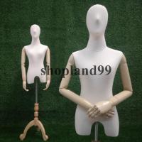 ราคา หุ่นโชว์เสื้อผ้า หุ่นโชว์ผู้หญิง หุ่นขายเสื้อผ้า หัวไม้ฐานไม้ หุ่นเดรฟ หัวไม้ขาไม้ หุ่นผู้หญิง หุ่นผ้าดิบ มีหัวมีแขน (3078729204)
