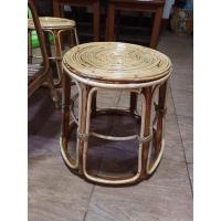 ราคา เก้าอี้หวายทรงกลมสูง35เซนติเมตรหวายแท้ๆ100%สินค้าตรงปก (12596439397)