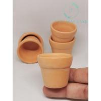 ราคา กระถางดินเผาสีน้ำตาล ความสูง 3 ซม. กระถางดินเผา กระถางจิ๋ว กระถางดินเผาจิ๋ว #ของจิ๋ว (29367910307)