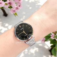 ราคา CASIO นาฬิกาข้อมือผู้หญิง ของแท้ CMG รุ่น LTP-VT01D-1B หน้าปัดสีดำ รับประกันศูนย์เซ็นทรัล 1 ปีเต็ม (28410736192)