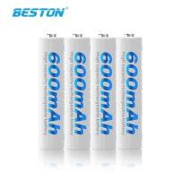 ราคา ใหม่!!! ถ่านชาร์จ AAA Beston 600 mAh 1.2V Ni-MH จำนวน 4 ก้อน ถ่าน คุณภาพสูง ราคาถูก (28160180965)