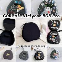 ราคา สําหรับ CORSAIR Virtyoso RGB Pro เคสหูฟังการ์ตูนน่ารักหูฟังกระเป๋าเก็บชุดหูฟังปลอกกล่อง (53404582603)