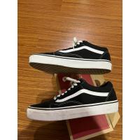 ราคา มือสองสภาพเหมือนใหม่ VANS OLD SKOOL ขาวดำ (24631597207)